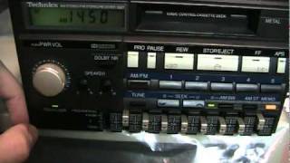 1985 Technics (Toyota) AM Stereo car radio