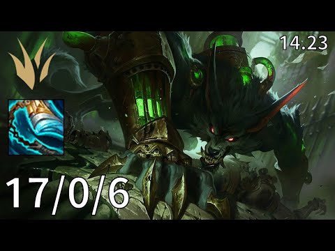 Warwick Jungle vs Kha'Zix - EUW diamond | Patch 14.23