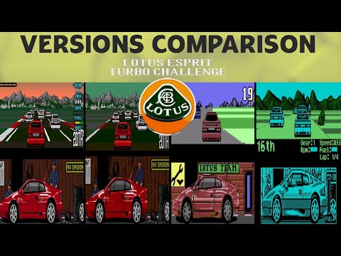 Lotus Esprit Turbo Challenge -Versions Comparison- #49