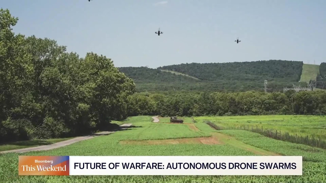 AI Pushes Deeper Into Modern Warfare with Drone Swarms - Bloomberg Podcast
