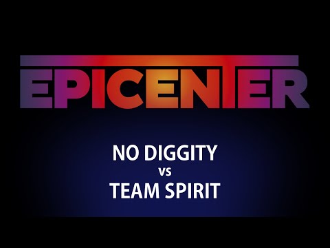No Diggity vs Team Spirit Game 1 - Epicenter EU&CIS Q - @TobiWanDOTA @RyuuDota