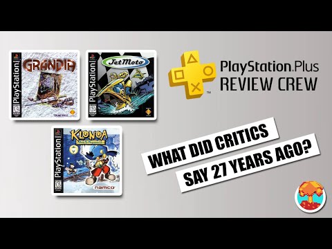 1990s Critics Review Grandia, Jet Moto and Klonoa: Door to Phantomile (PlayStation Plus)