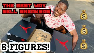 THE BEST WAY TO RESELL SNEAKERS!! 6 FIGURE INCOME! QUICK FLIP NEW/USED SHOES? LONG HOLDS?