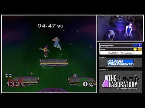 Smash Melee - unga (Falco) vs ight (Falcon) - S@LT 211 Winners Bracket