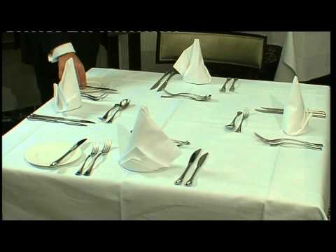 Setting a Table For a Formal Dinner