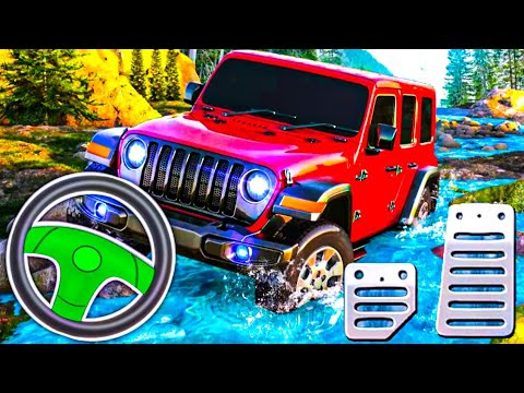 Offroad SUV Jeep Driving Games : Impossible Offroad Jeep Games Hill Climb 4x4  Android Gameplay VU7B