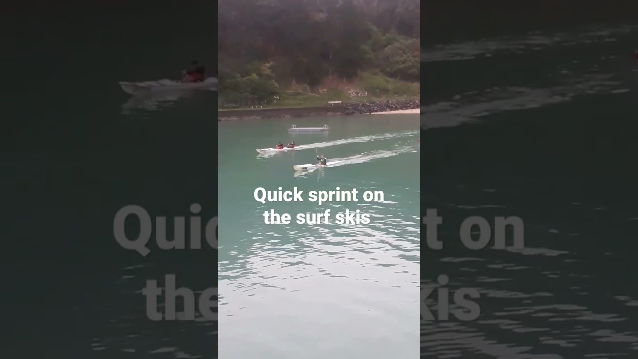 Surf ski sprints corsair bay