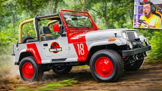 TUNEANDO el JEEP DE JURASSIC PARK en FORZA HORIZON 5 😍