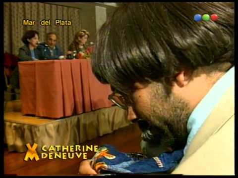 Figuretti en el festival de Cine de Mar del Plata - Videomatch 1997