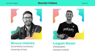 Social Video Strategy - Let's Get Digital Live [S2E1]