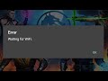Mortal Kombat Mobile Error Waiting For Wifi Fix In Hindi Voice