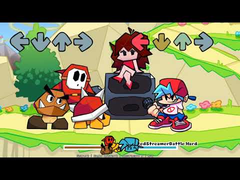 Boyfriend and the Origami King, part 1 | FNF Paper Mario: The Origami King mod