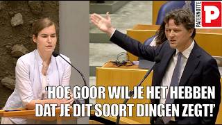 Henri Bontenbal (CDA) ONTPLOFT na VERKRACHTERS-OPMERKING Lidewij de Vos (FvD)