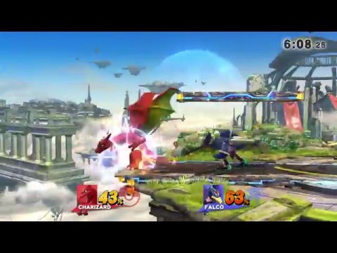 Laf. Sm4sh @ SnB 4 - Whattageek (Charizard) vs. Weeb (Falco)