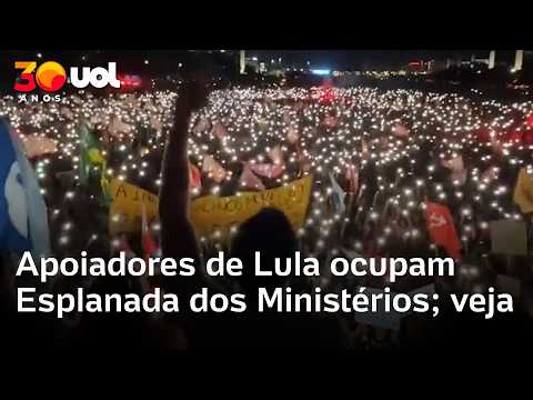 Apoiadores de Lula ocupam Esplanada dos Ministérios em ato para o segundo turno das eleições; veja