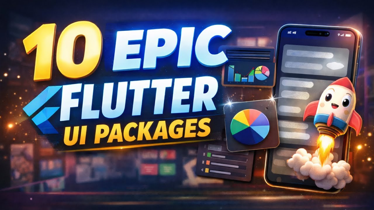 The 10 MOST EPIC Flutter UI Packages You Need to Know (Open-Source & Production-Ready)