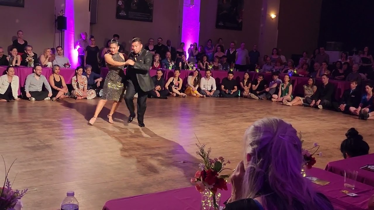 Video thumbnail for Argentine tango: Corina Herrera & Octavio Fernandez -  Duo Villarreal Crom