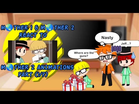 MOTHER 1&2 characters react to MOTHER 2 animations (1/?) | Gacha Club reaction |