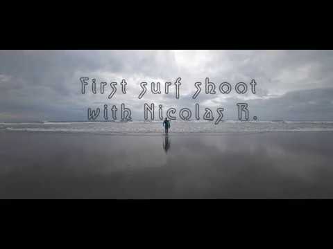 FIRST SURF SHOOT WITH NICOLAS R. - NEW ZEALAND
