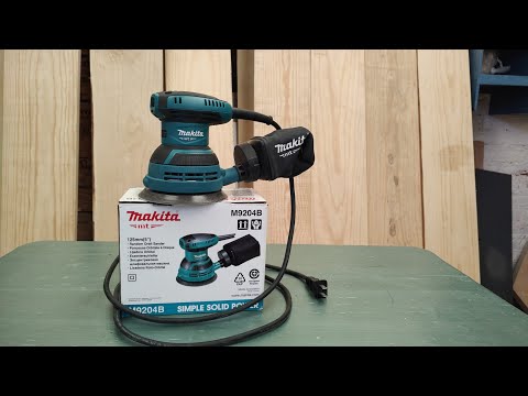 Miniatura del vídeo: Makita M9204B en uso y consejos de lijado en madera
