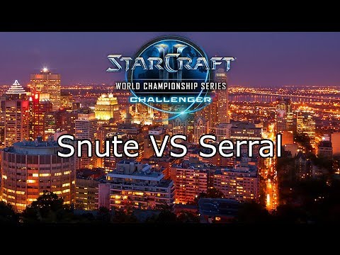 Snute VS Serral - WCS Montreal 2017 - EU Qualifier