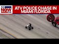 Wild police chase of ATV in Miami | LiveNOW from FOX