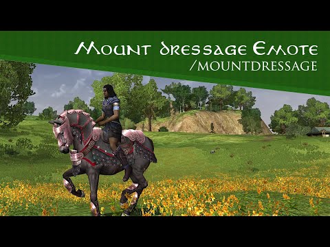 LOTRO Mount Dressage Emote | Before the Shadow Pre-purchase