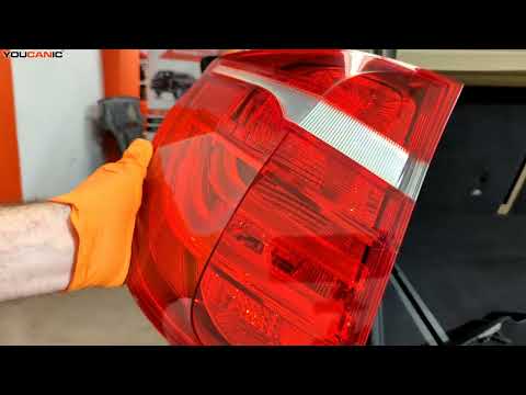 2011-2017 BMW X3 F25 Brake light and Turn Signal light bulb Replacement DIY
