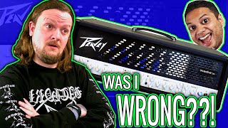 Video thumbnail for Was I WRONG about tube amps?? Peavey Invective 120 demo by Taylor Danley