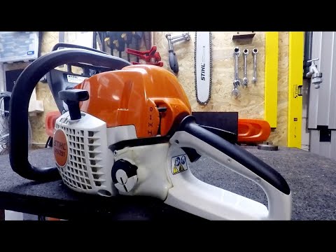 How do I start a Stihl chainsaw? | MS291 | Starting procedure | Carburetor
