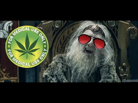Gandalf zu Besuch beim zugedröhnten Theoden