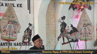Download lagu PPM Bina Insani Susukan : Gempar Kiai Dagelan Lucu !! KH Usman Ridho Pakai Wayang Goro goro mp3
