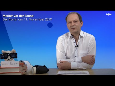 Der kleine AstroView 3: Merkur vor der Sonne - Der Transit am 11. November 2019