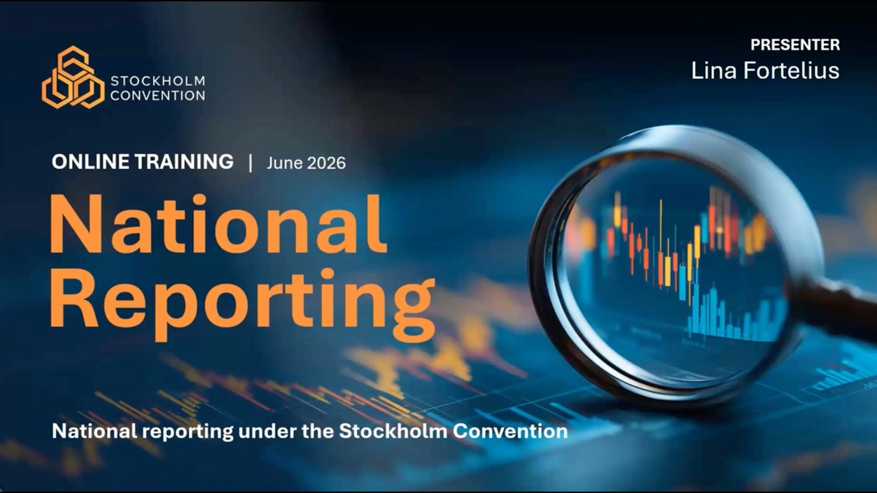 Introduction to national reporting under the Stockholm Convention with focus on PCBs