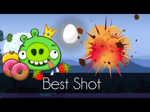 Bad Piggies - BEST SHOT EVER (Field of Dreams) - Shot King Pig Video