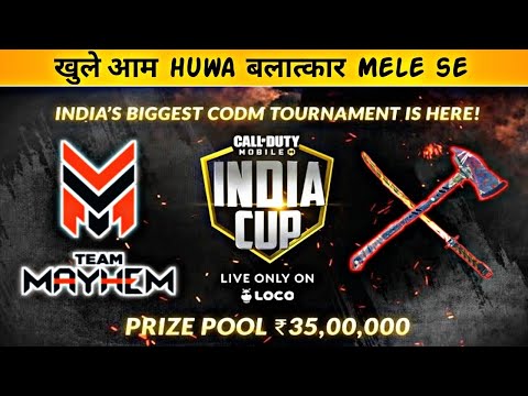 mYm VS. IMP 35Lakh Tournament|| Kule mein Huwa 😭 || Codm India Cup League Day10th