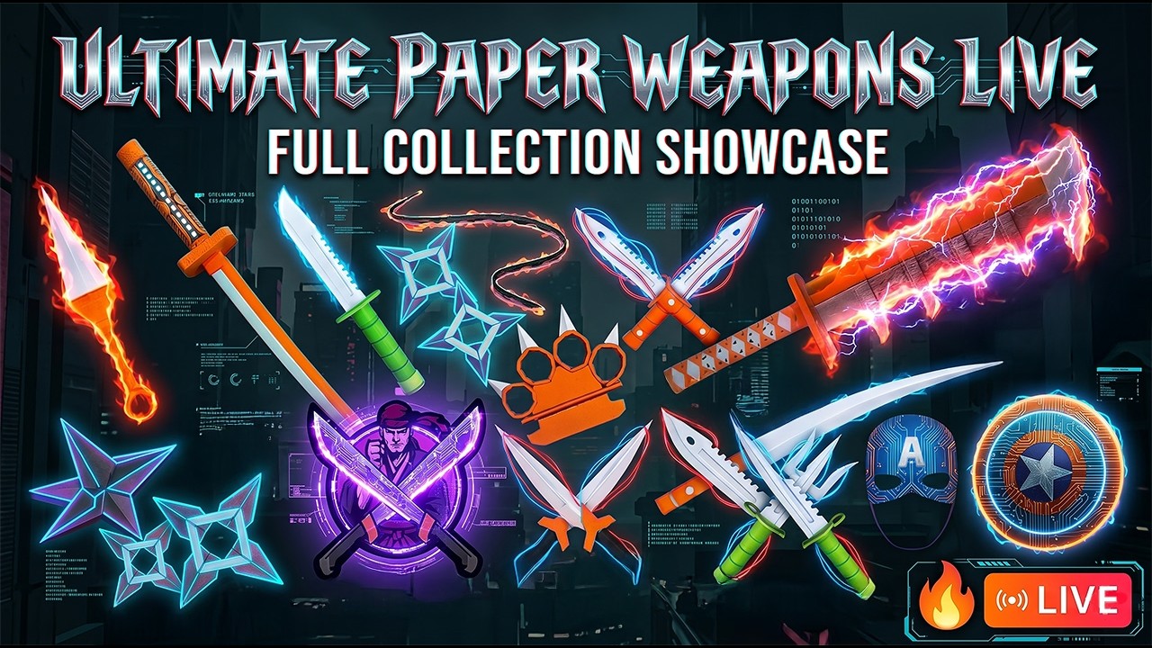 PAPER NINJA WEAPON COLLECTION
