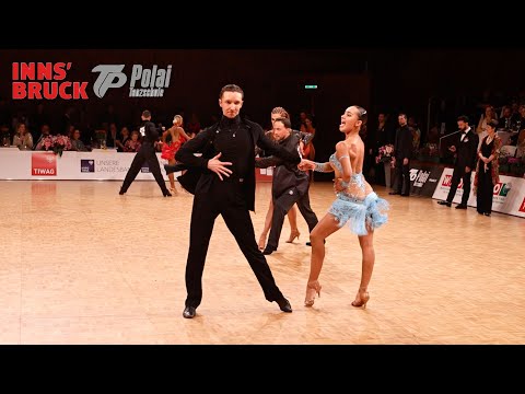 Mikhail Mikhalev & Sandra Hof - Cha-Cha-Cha Latin Dance | Innsbruck World Masters 2023