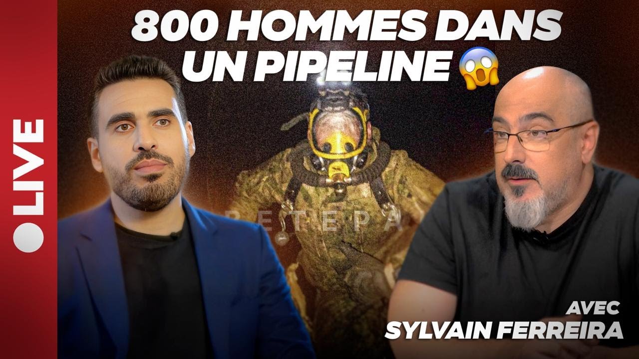 Les russes ont repris Soudja en attaquant par leur propre gazoduc! | avec Sylvain Ferreira