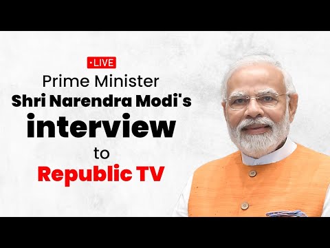 PM Shri Narendra Modi's interview to Republic TV