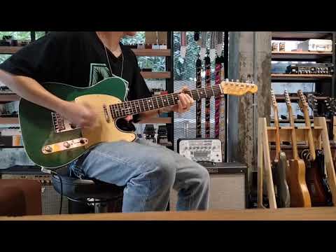 Fender FSR American Ultra Telecaster Mystic Pine Green 2021  #fusionmusic #fender