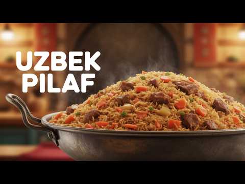 The BEST Uzbek Plov Recipe You Will Ever Make! #uzbekistan #uzbekpilaf #chefdadcooking #trending