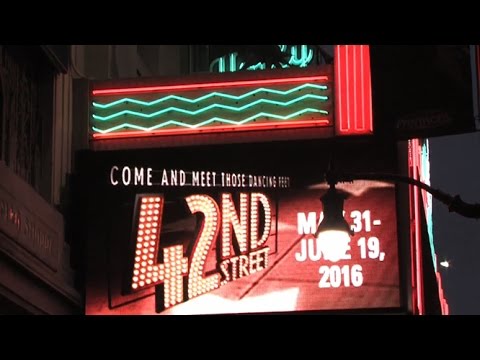 42nd Street Opening Night