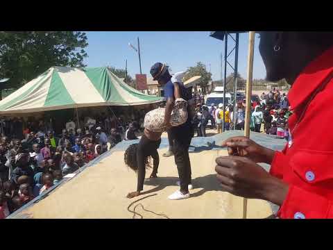 ABIGAIL MABUZA DANCING LIVE FROM PLUMTREE AT KASI LAMI GROCERIES 31/01/24