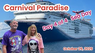 Carnival Paradise BTB Day 4 of 4 Sea Day