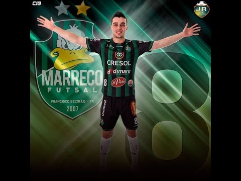 Rangel gol, Cresol/Marreco Futsal x Copagril - 2016 - JR Sport