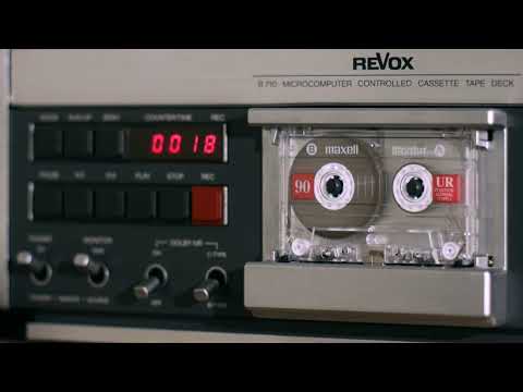 new video background is coming soon   REVOX B 710 Tape Deck captured with a vintage 50 mm lens
