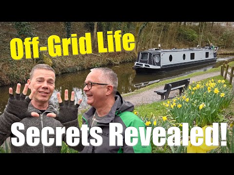 Ten Secrets for Living Off-Grid on a Narrowboat. Ep. 146.