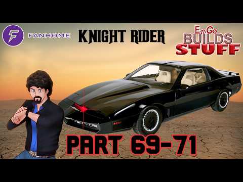 Fanhome Knight Rider K.I.T.T. Build (Part 69-71): EmGo Builds Stuff