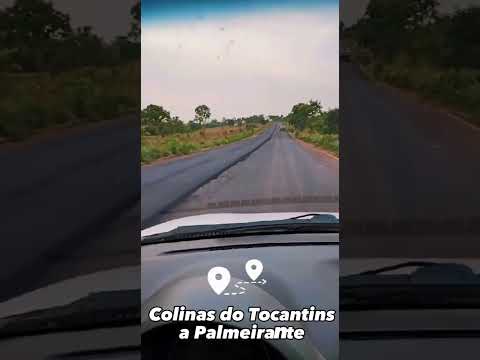 Asfalto - Colinas do Tocantins a Palmeirante